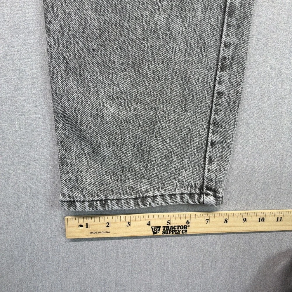 VTG Levis 505 Jeans Mens 38x32 (Fits 36x30) Stone Acid Wash Denim Made USA 80s